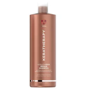 שמפו משקם ללא מלחים לשיער יבש keratherapy keratinfixx shampoo
