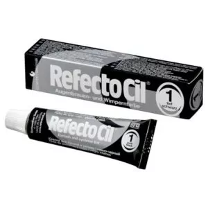 צבע לגבות ולריסים Refecto Cil שחור 1