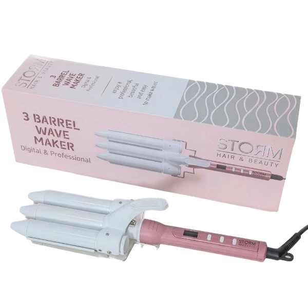 מסלסל שיער מקצועי STORM Barrel Wave Maker