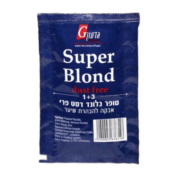 אבקת הבהרה לשיער