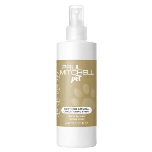 ספריי קונדישנר ללא שטיפה שיבולת שועל מרגיע לחיות מחמד PAUL MITCHLL PET