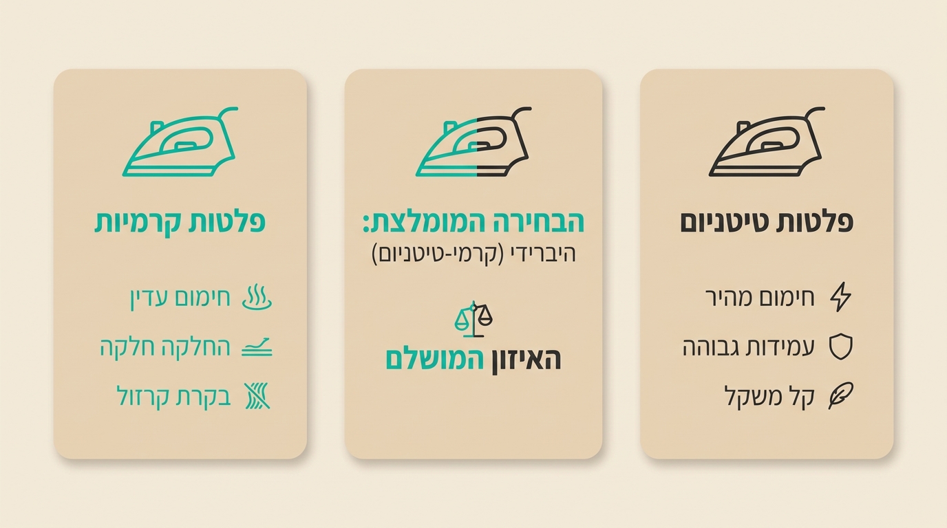 תחזוקה וניקוי מחליק שיער מקצועי