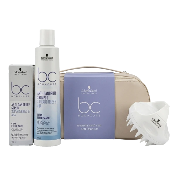 מארז לטיפול בקשקשים – Schwarzkopf BC Bonacure Anti-Dandruff