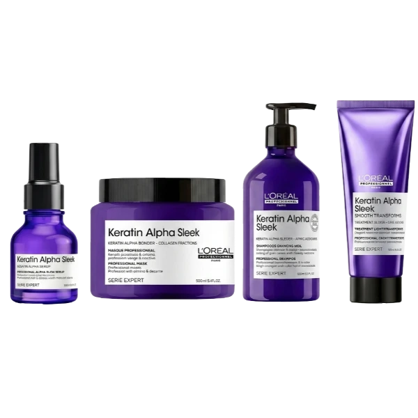 ערכת L'Oréal Professionnel – Keratin Alpha Sleek