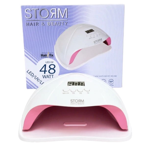 מכונת ייבוש לק ג'ל STORM - 48W LED/UV