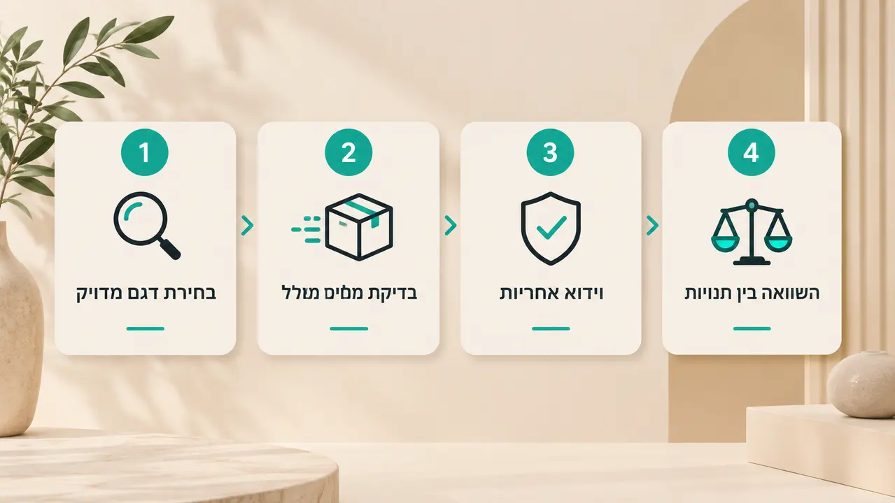 השוואה ויזואלית בין דגמי מחליק שיער ליזה