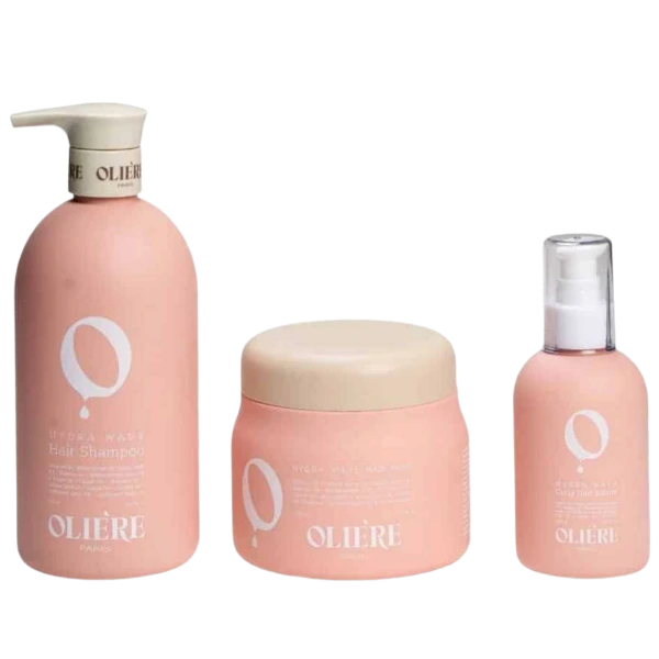 מארז שמפו מסכה וסרום לשיער גלי עד מתולתל | OLIERE Paris