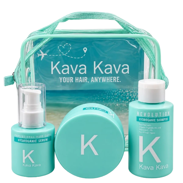 ערכת נסיעות לשיער Kava Kava – Your Hair, Anywhere