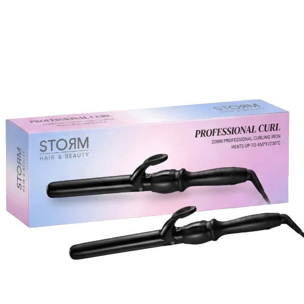 מסלסל שיער מקצועי STORM HAIR & BEAUTY במגוון גדלים